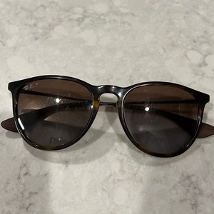 Ray Ban Erika Tortise Brown Original Sunglasses